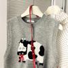 TonLion Women's Fun Animal Pattern Pullover Round Neck Vest
