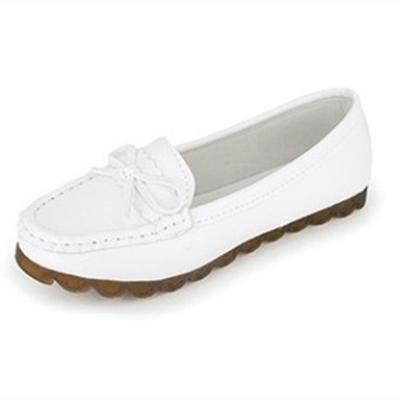 Женские балетки на плоской подошве Женские кожаные дышащие мокасины с вырезами Женские туфли-лодочки Балетки Женская повседневная обувь Кроссовки