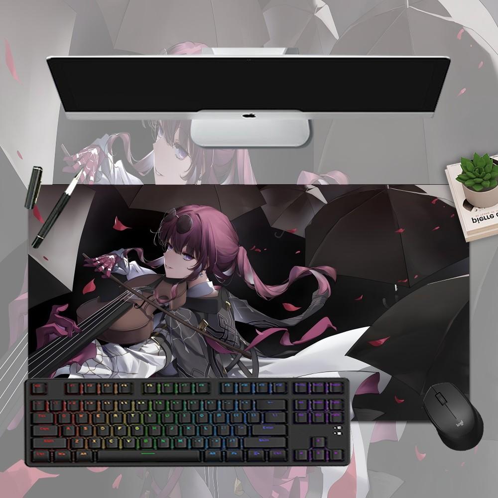 Kafka Honkai Star Rail Коврик для мыши Мальчик Пад Натуральный каучук Игровой коврик для мыши Настольный коврик Размер Для игр World Of Tanks CS GO Zelda