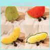 Мультяшный Фрукт Арбуз Дыня Дыня Дуриан Горькая Дыня Плюшевая Игрушка Кукла для Игры Диван