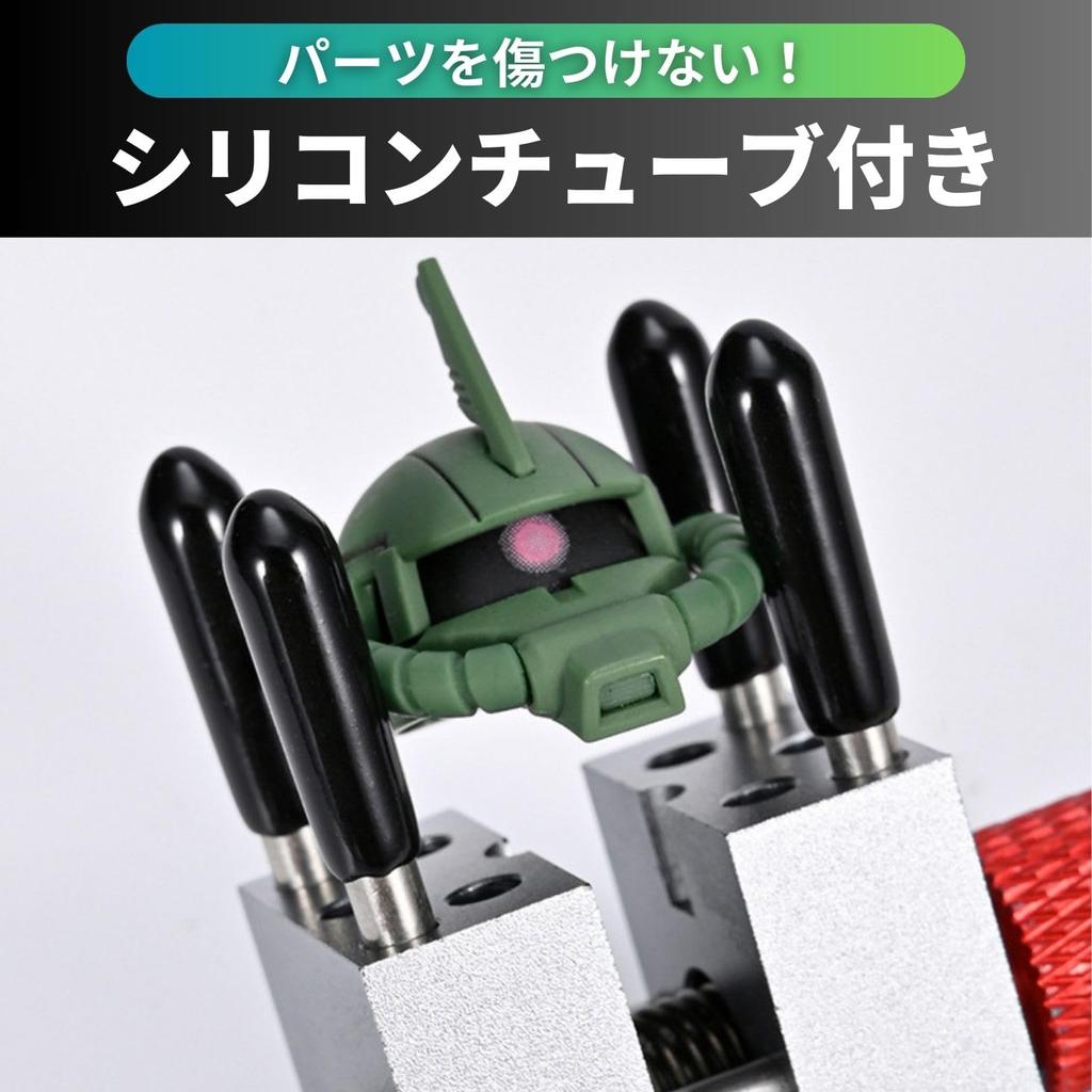 Мини Настольная Пластиковая Модель Маленькая Модель Мини Металлическая Пластиковая Модель Тиски, Инструмент, Зажим, Верстак, (красный)