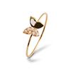 14K Gold Flying Butterfly Ring