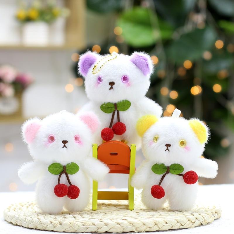 Альпака Маленький Подвеска Плюшевая Игрушка Милый Брелок для Сумки Кукла Украшения Верблюд Лошадь Халат Медведь