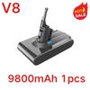 Vacuum Cleaner rechargeable Battery for Dyson V6 V7 V8 V10 V11Series SV07 SV09 SV10 SV12 DC62 Absolute Fluffy Animal Pro Bateria