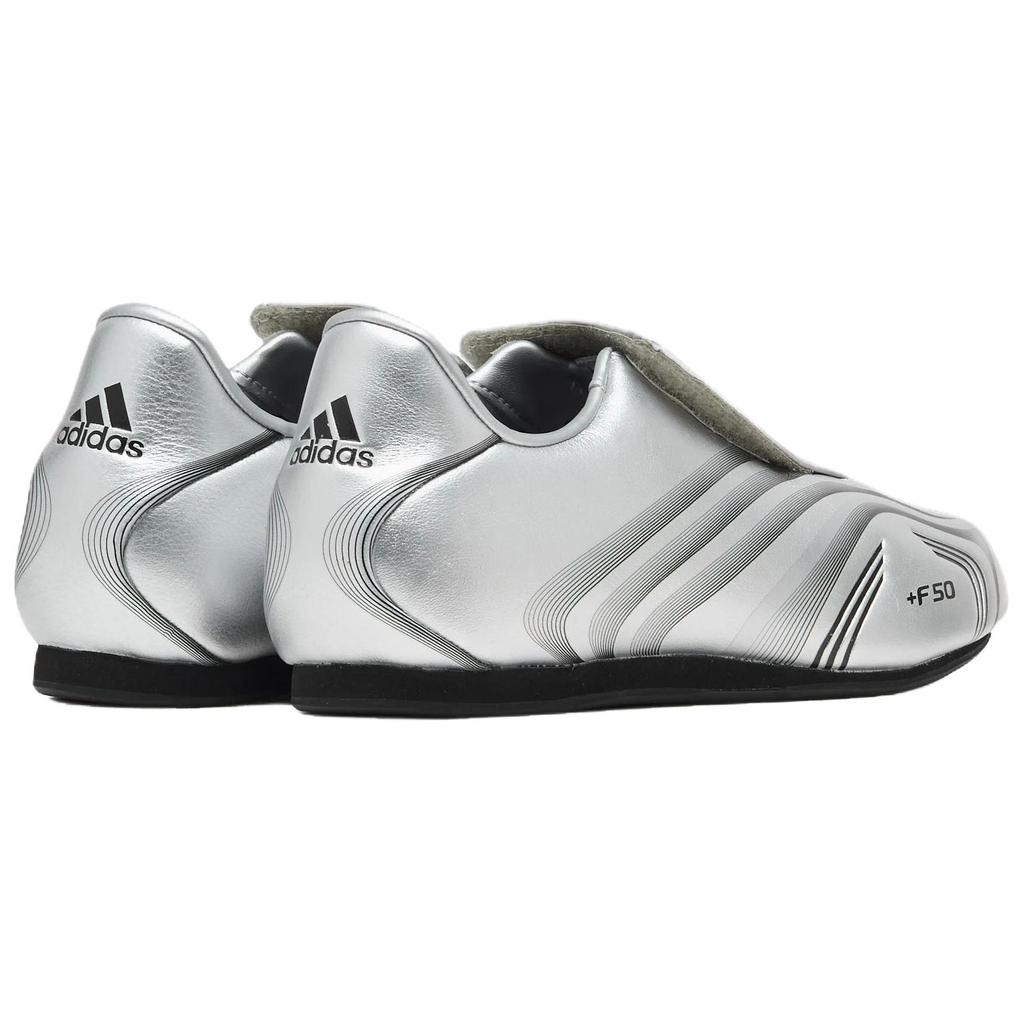 adidas Таэквондо F50 Серебристый Металлик Черный Женские Кроссовки Core-Black IH1873