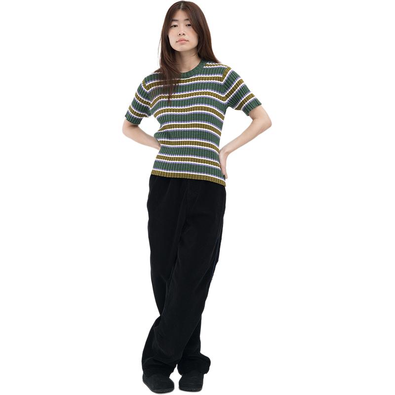 Stussy Вязаный трикотаж Унисекс Круглый вырез Умеренный Другое SUSKN17057WDH