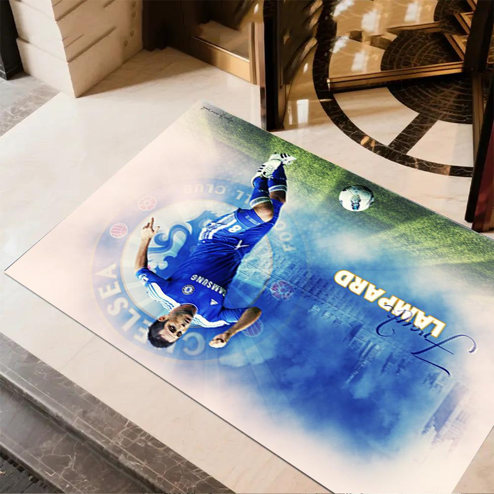 Lampard's Chelsea Moment Floor Mat Suitable for Playrooms Balcony Dining Room Dormitory Antislip Carpet Decorate Offices