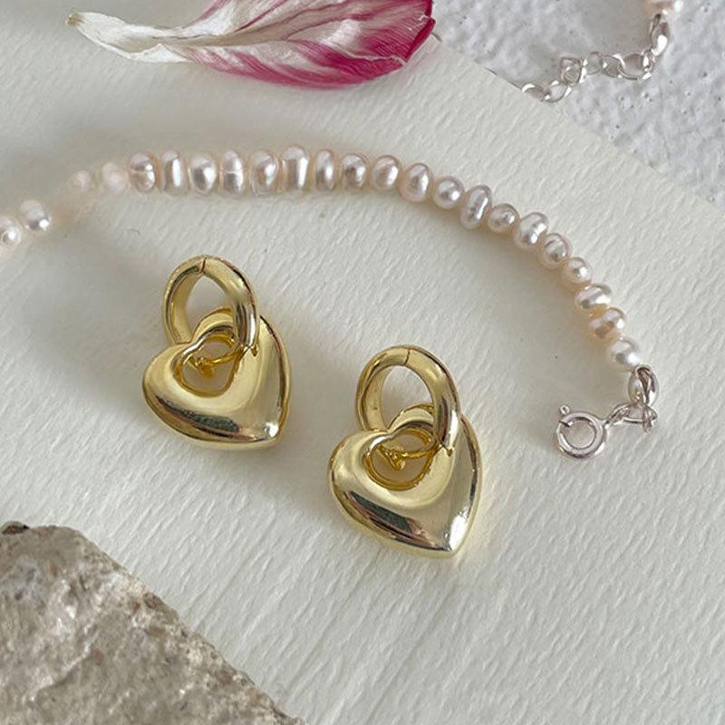 Серьги Niche Design Sense High-end New Style Trendy Love Temperament Серьги Ins Style