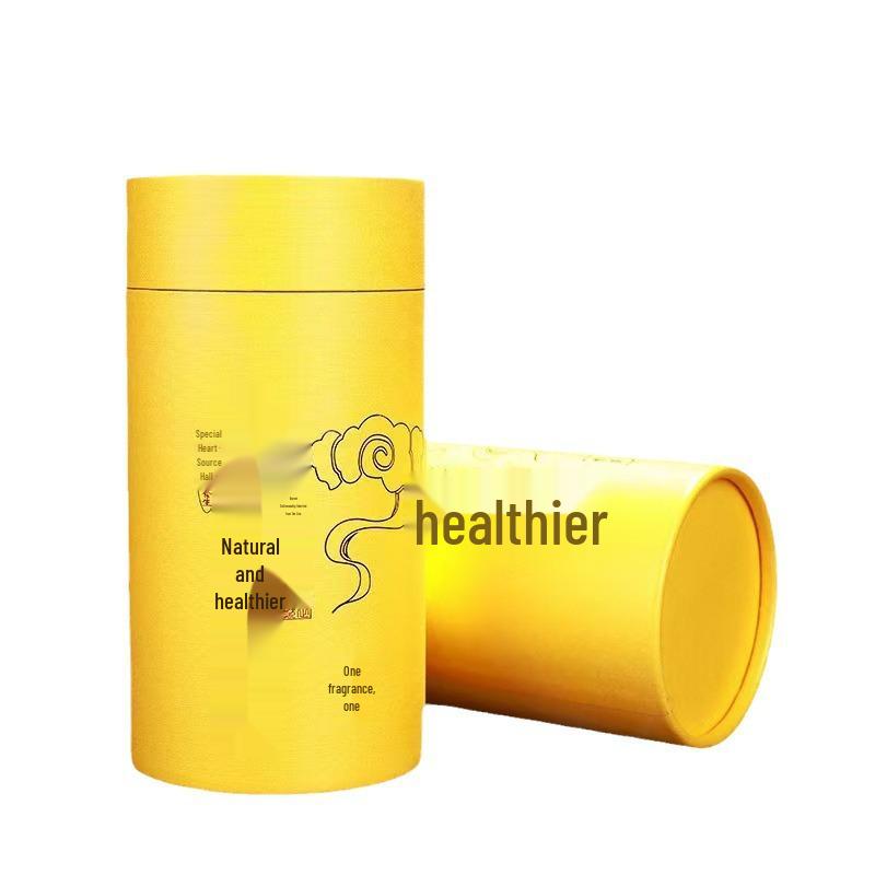 Natural Agarwood & Sandalwood 48-Coil Incense for Bedroom Air Purification with Mugwort in Home Use Paper Box