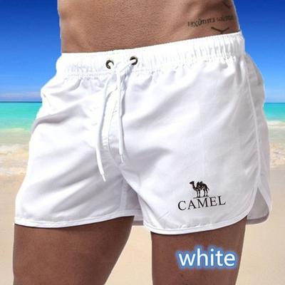 Camel 2024 летние мужские быстросохнущие плавки, спортивные штаны, купальники, пляжные шорты, шорты для бега