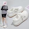 White Shoes for Women  New Spring Students Korean Style Versatile Casual Ins Fashion Shoes Thick Bottom Fashion Sneakers Z6603