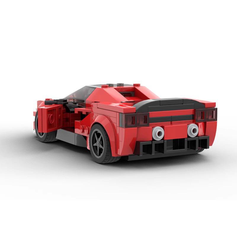 Детский конструктор Модель гоночного спортивного автомобиля, Совместимый с Lego