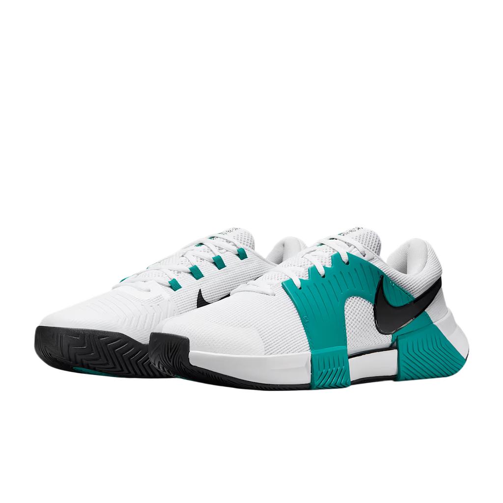 Nike Zoom GP Challenge 1 HC Белые Сияющий Изумруд Мужские Кроссовки Бирюзовый Черный FB3147-104