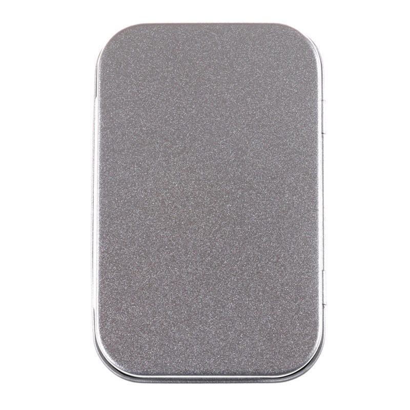 95*60*20Mm Metal Tin Flip Storage Box Case Organizer For Coin Candy Keys