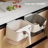 Kitchen Garbage Can Food Waste Bin with Handle Large Capacity Detachable Easy To Clean Countertop Small Trash Can
