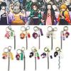 Japanese Anime Acrylic Keychain Cartoon Character Key Ring Hanging Holder DIY Backpack Pendant Decoration Handbag Anime Peripheral
