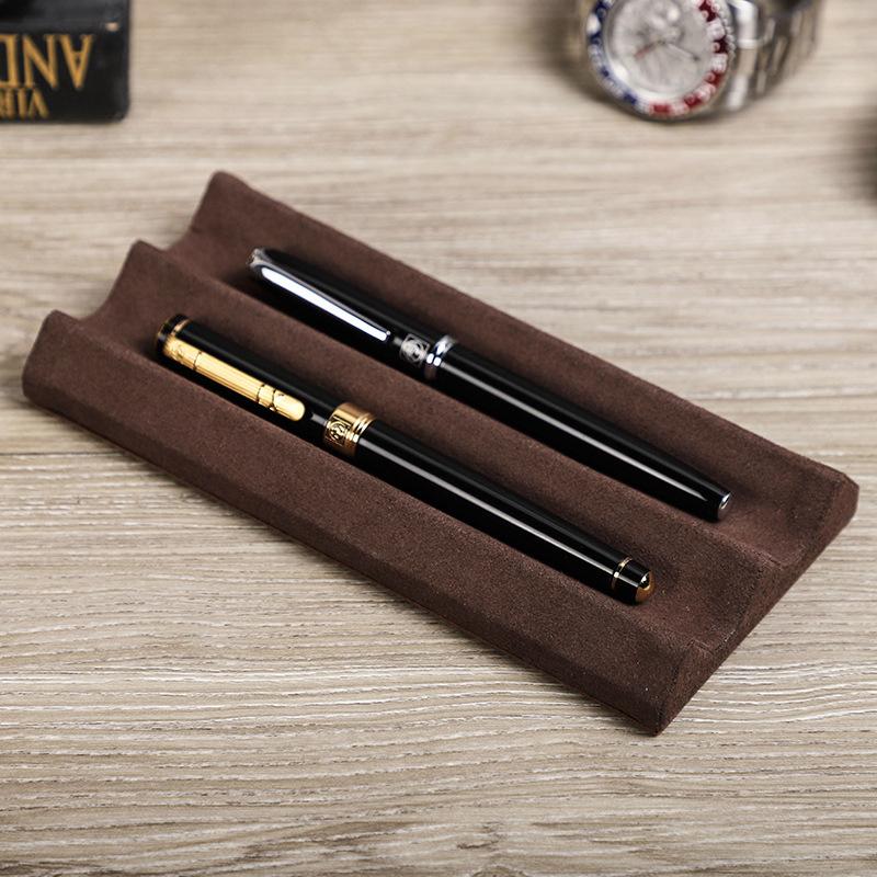 Ручная работа 1/2/3 размера для настольной ручек Креативная стойка для ручек Кожаный держатель для ручек Kawaii Настольный органайзер для карандашей Офисные аксессуары