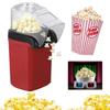 Popcorn Machine High Popping Rate Fully Automatic Popcorn Machine Electric Air Popper Mini Popcorn Machine for Home Kitchen