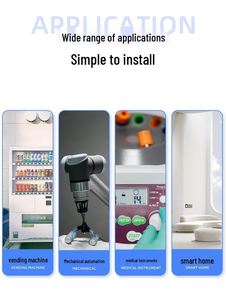 Мини Регулируемый по скорости DC Мотор-редуктор с эксцентриковым валом, Мотор 520 12В/24В