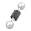 Motorcycle Double Ball Extension Rod Mount 17mm Ball Head 1/4” Thread Aluminum Bracket For Phone Action Camera Accessories
