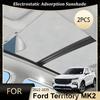 Для Ford Territory Автомобильные Аксессуары 2024 2025 MK2 Накидки на Крышу Автомобиля Электростатическая Адсорбция Люк Кемпинг Защита от Солнца