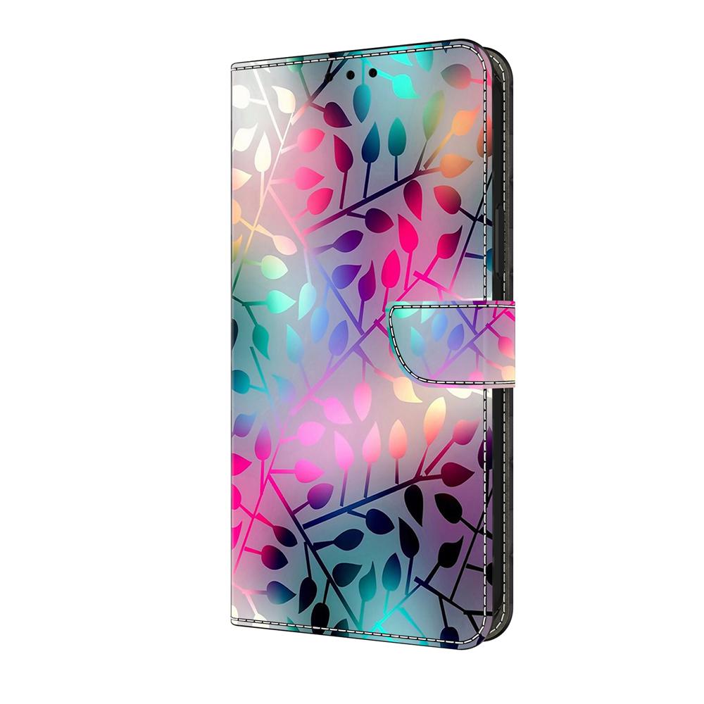 Красочный узор в виде листьев с рисунком корпуса мобильного телефона для iPhone Samsung Xiaomi Redmi Motorola Nokia Sony LG кожаный чехол