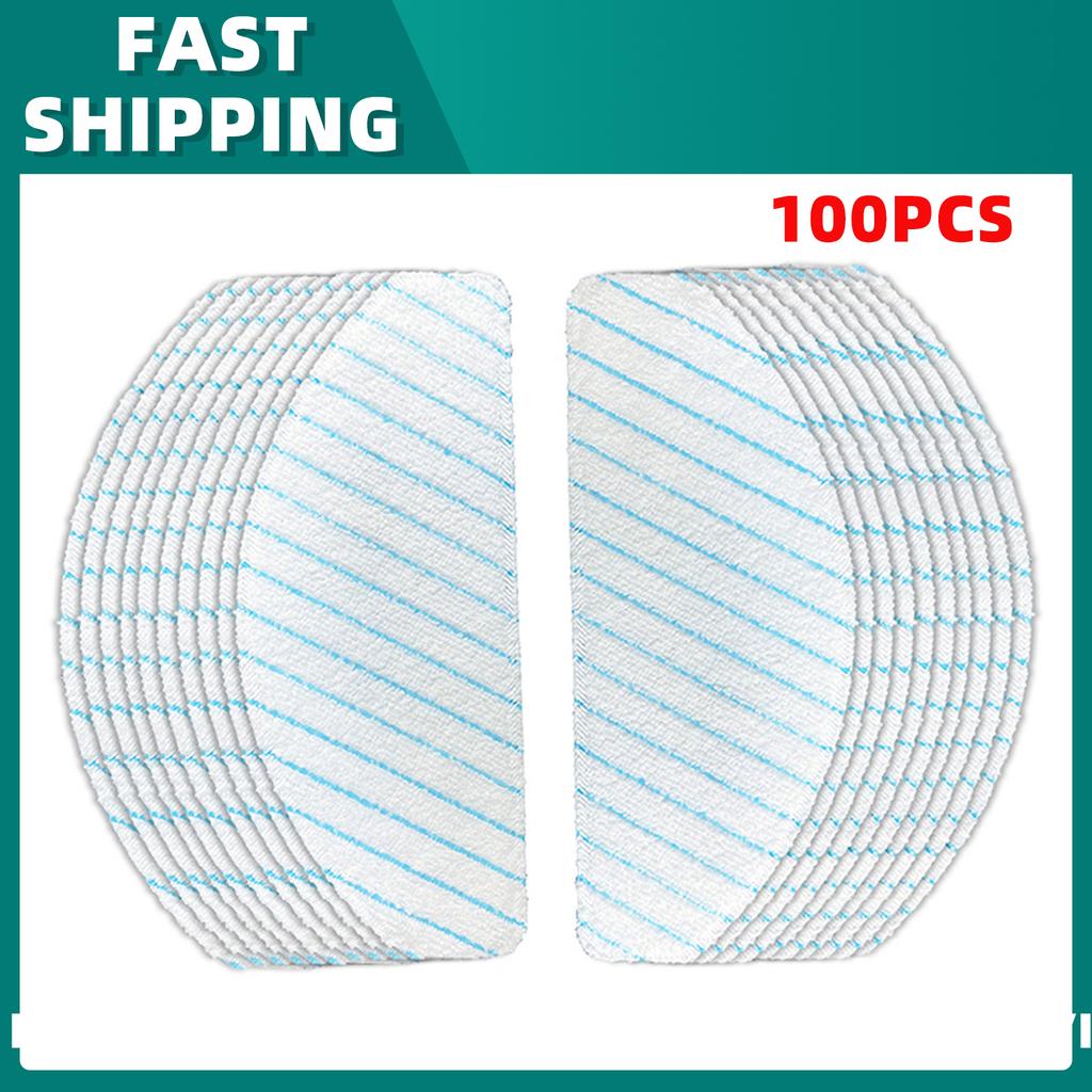 Compatible for Ecovacs Deebot Ozmo T8 T8+/ T8 AIVI T9 AIVI / N8 Pro/ N8 Pro+ Accessories Disposable Mop Pads Parts