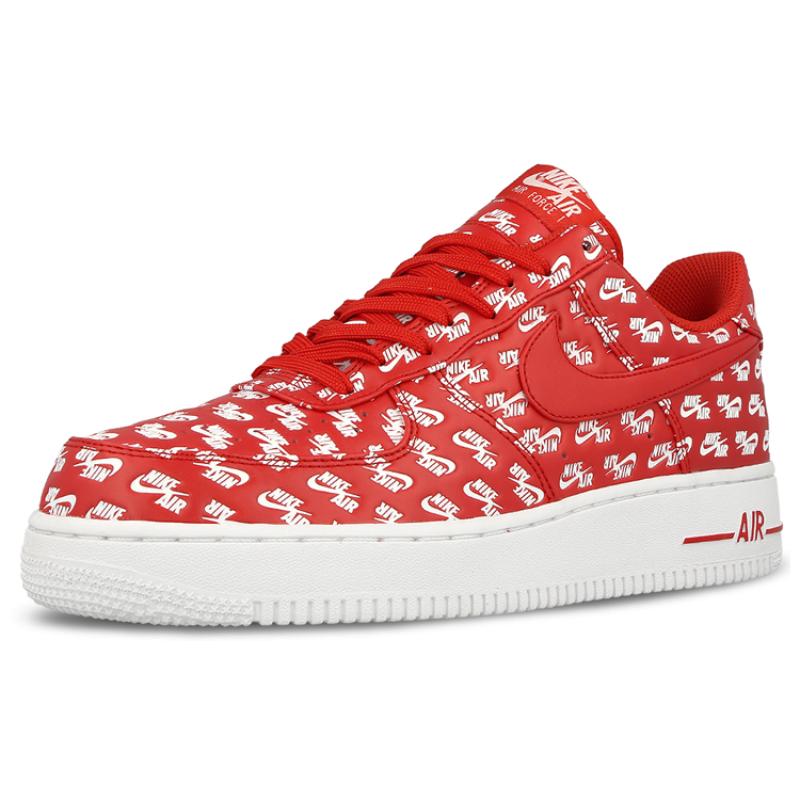 Nike Кроссовки Air Force 1 Low 07 Qs 'All Over Logo Red' AH8462-600
