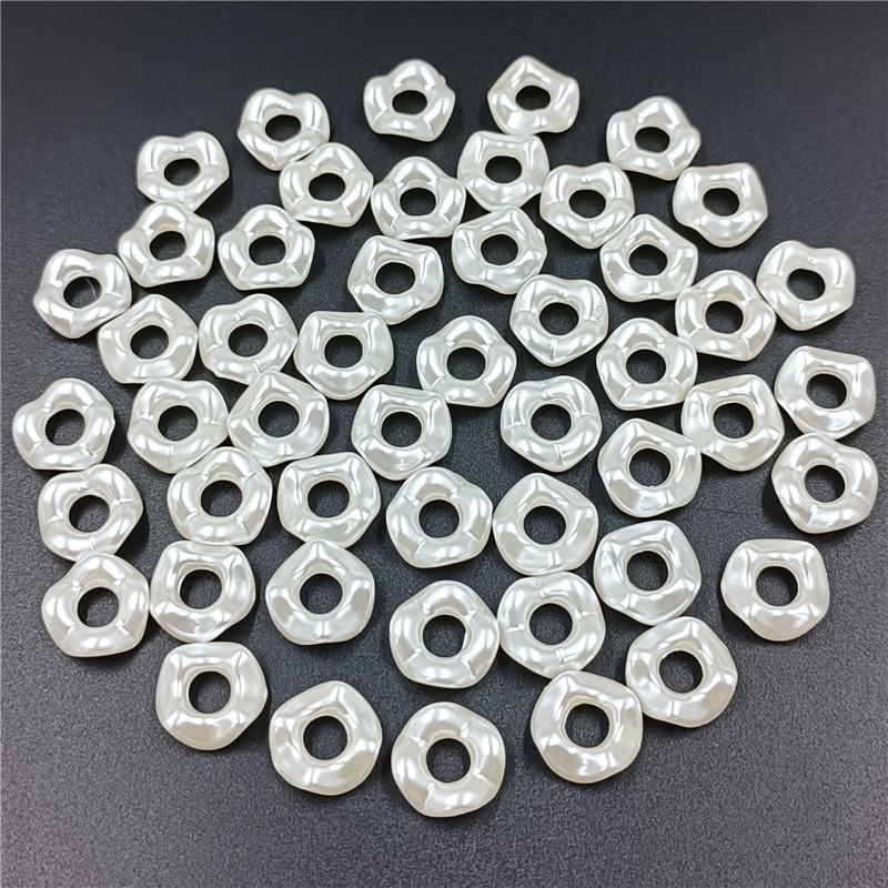 Butterfly Flower ABS Imitation Pearls Loose Beads DIY for Necklace Bracelet Jewelry Making