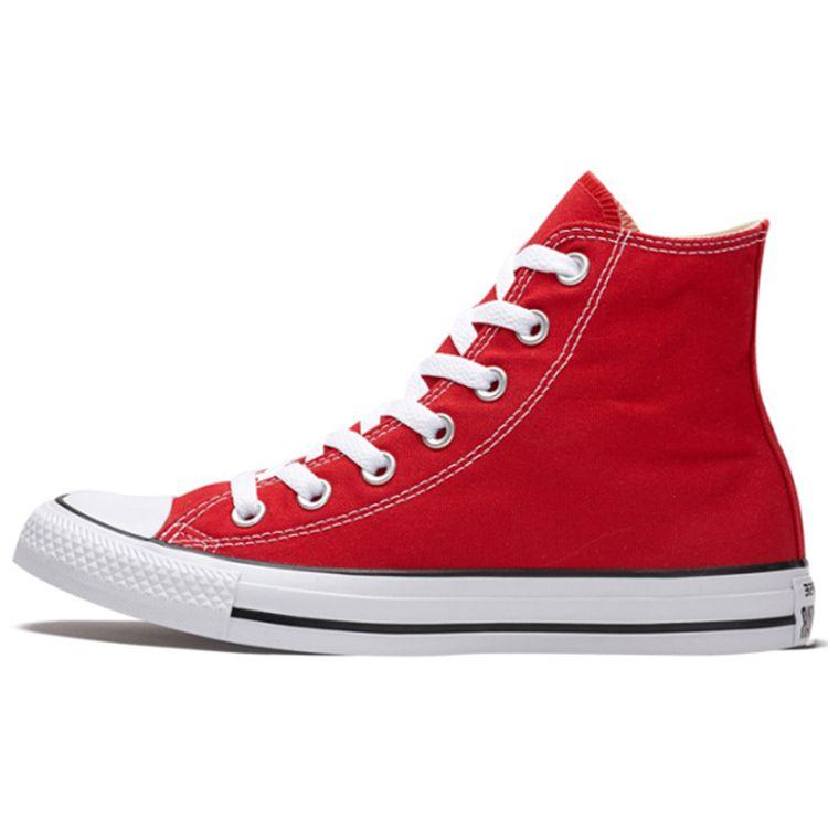 Converse All Star Classic Evergreen High Top Canvas Shoes Unisex Sneakers China-Red 101013