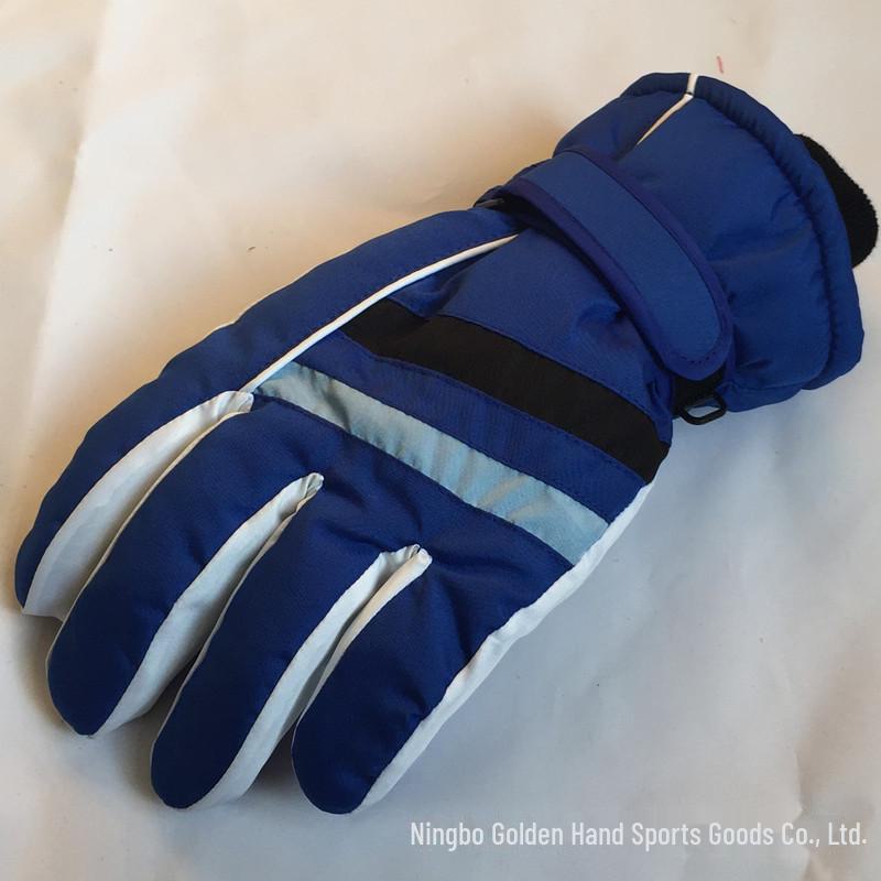 Новые женские зимние лыжные перчатки: Теплый, плотный, ветрозащитный, плюс бархат для занятий спортом на открытом воздухе