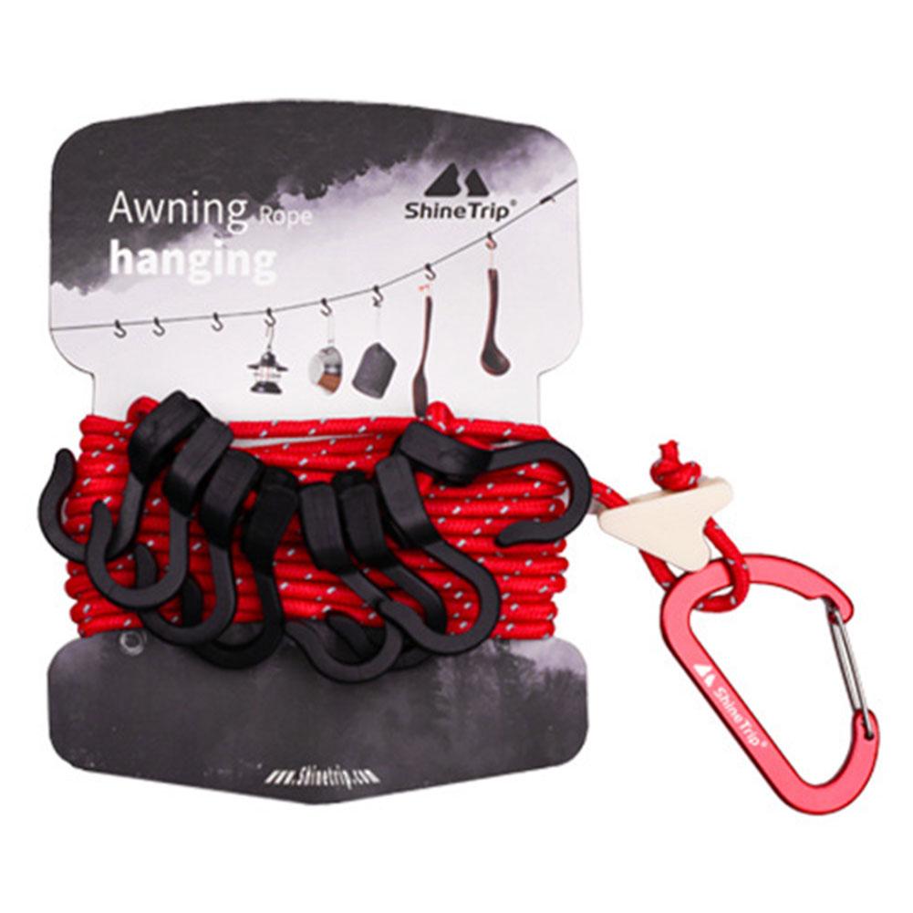 Camping Storage Strap Adjustable Outdoor Camping Clothesline Travel Clothes Hanging Strap Backpacking Hiking Tent Accessories