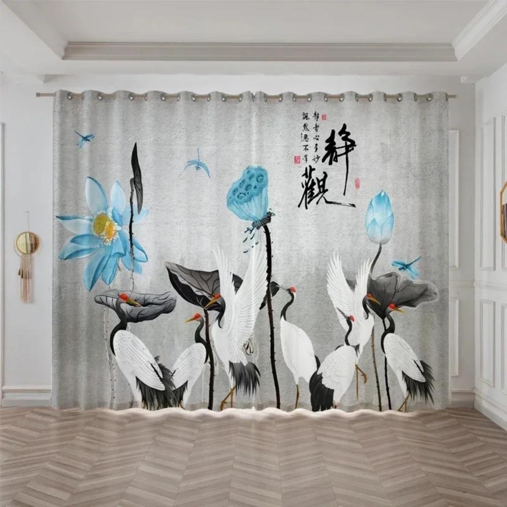 Средиземноморский маяк морская звезда плотные затемняющие шторы узор лотоса гостиная кухня занавеска для дома спальня новые шторы