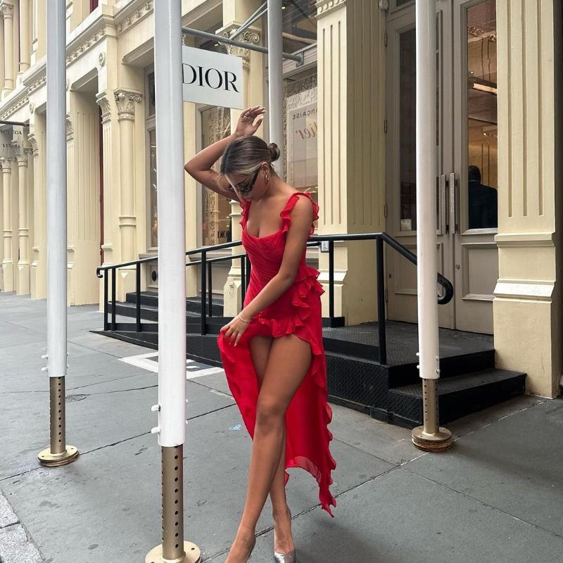 Женское сексуальное пэчворк темпераментное платье с разрезом на спине длинное платье