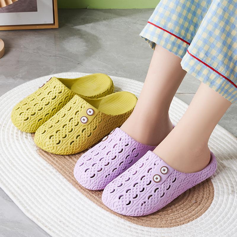 Bathroom Women Slippers Summer Flat Lightweight Non-Slip Home Cartoon Flip Flops Beach Slipper Indoor Slides Shower Shoes