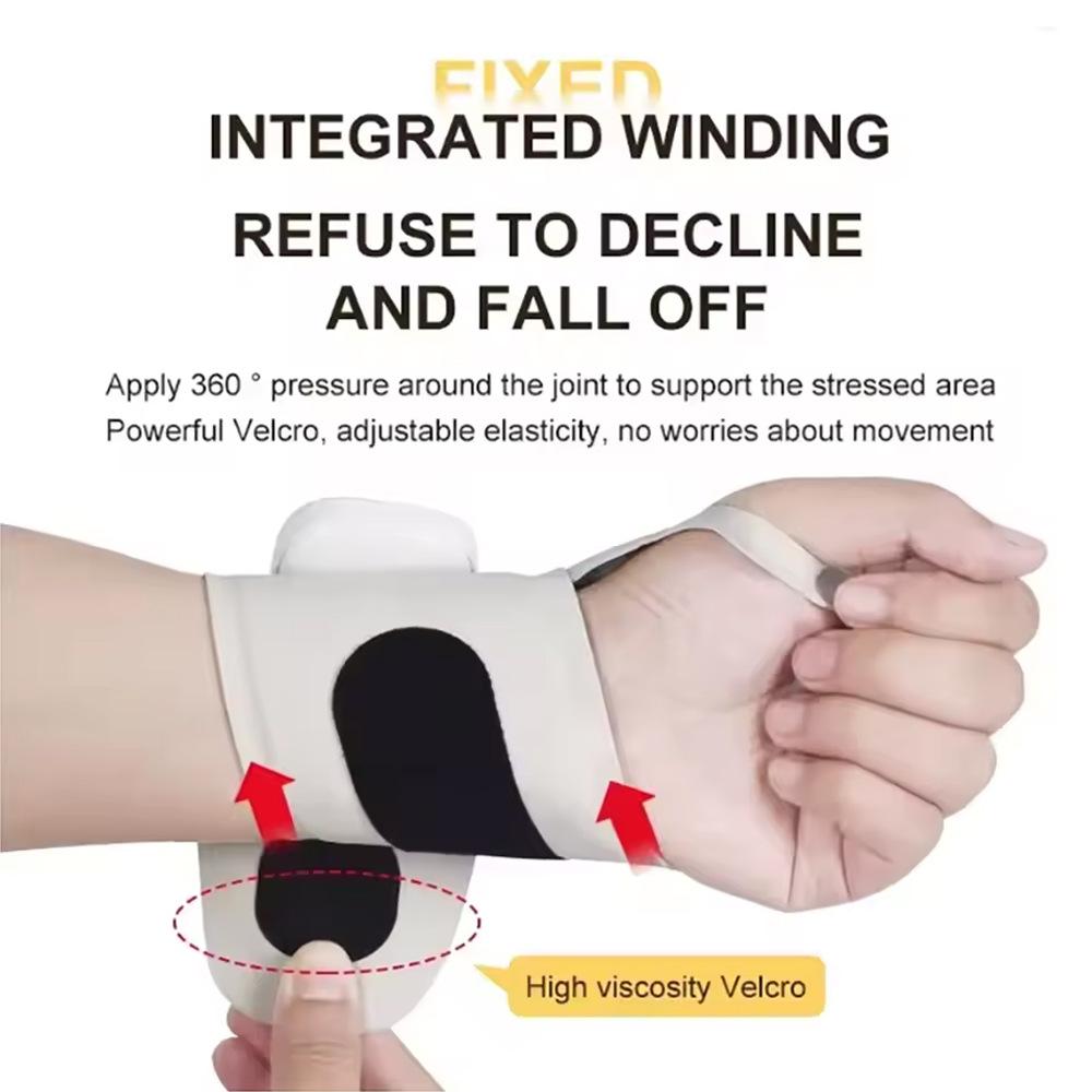 Electric Cordless Hand Wrist Massager Vibration Relieves Tenosynovitis Massager Usb Rechargeable Carpal Tunnel Fatigue Relief