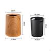 Elegant Wood Grain Waste Bin for Home And Office
