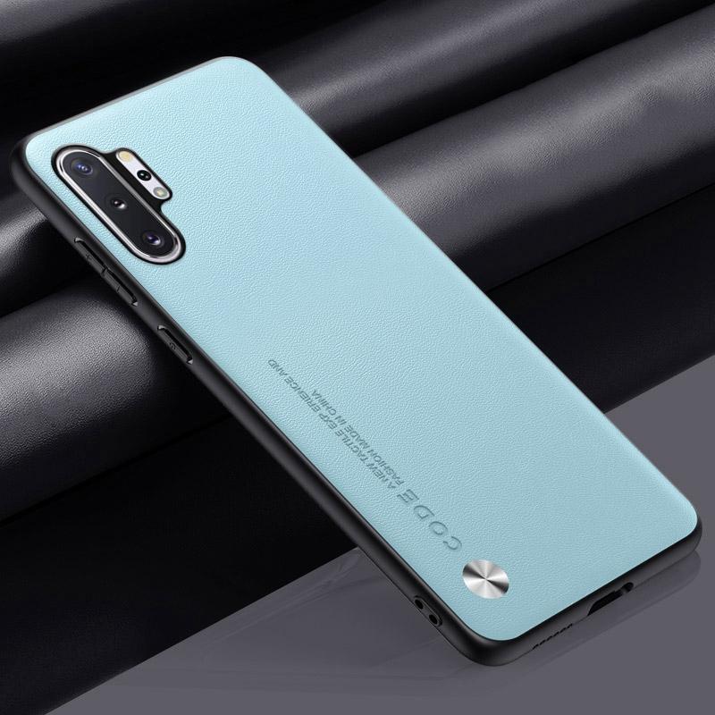 Роскошный чехол из искусственной кожи для Samsung Galaxy Note 10 Plus, задняя крышка, силиконовый чехол для телефона с полной защитой для Samsung Note10 Plus 5G
