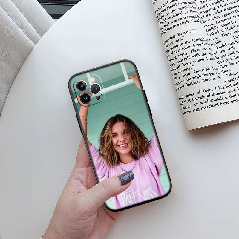 Millie Bobby Brown New High-End Cover Phone Case for iPhone 16 15 14 13 Pro Max Plus Mini