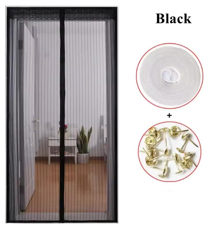 Summer Magnetic Door Net Magnetic Suction Door Curtain Gauze Door Mosquito Proof Household Non Punching Mosquito Proof Invisible Door Curtain