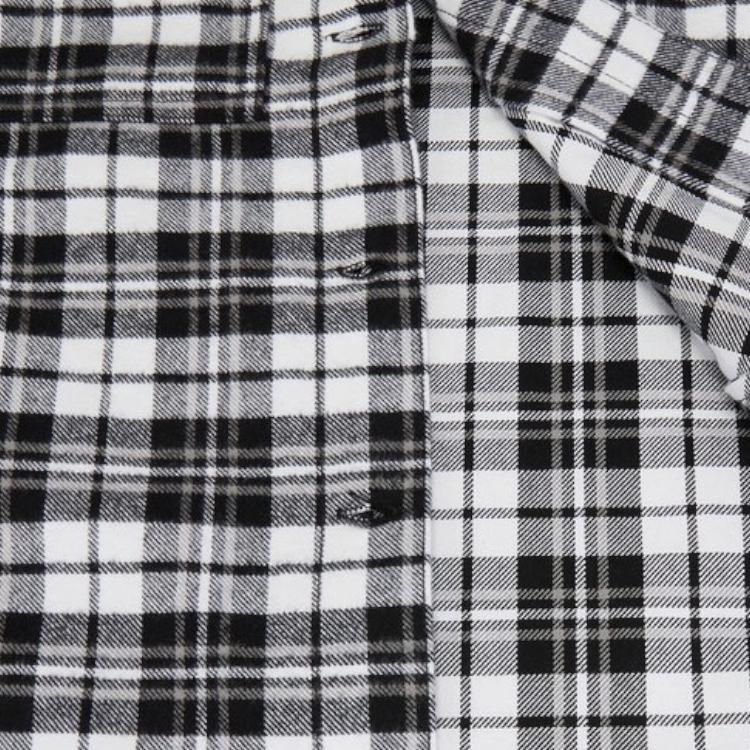 Vans Colorblock Plaid Collared Button-Down Jacket Women Jackets Black VN0A7TNTEM3