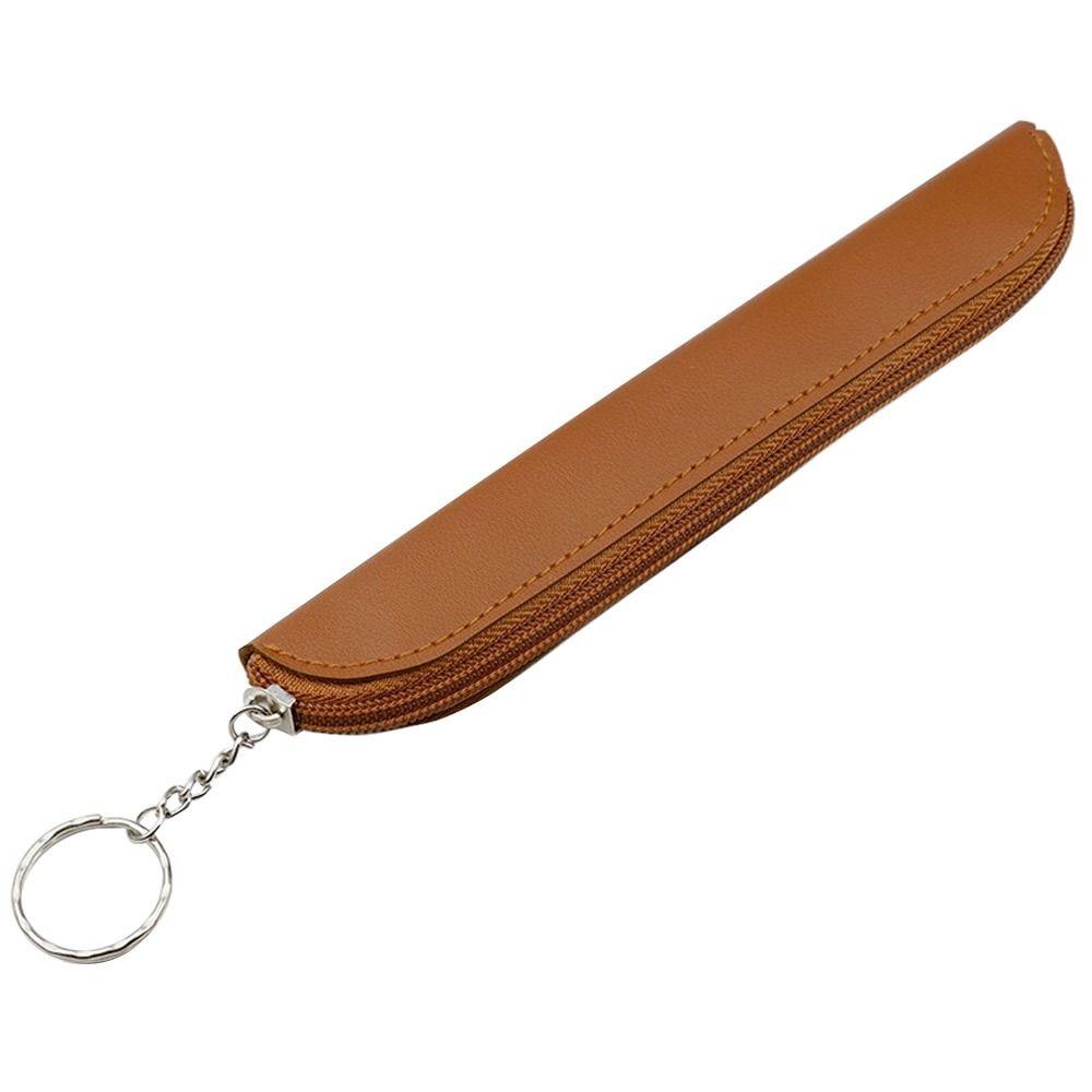 Портативная сумка для ручек в стиле ретро, защитный чехол для планшета и стилуса, минималистичный чехол для ручек из искусственной кожи на молнии