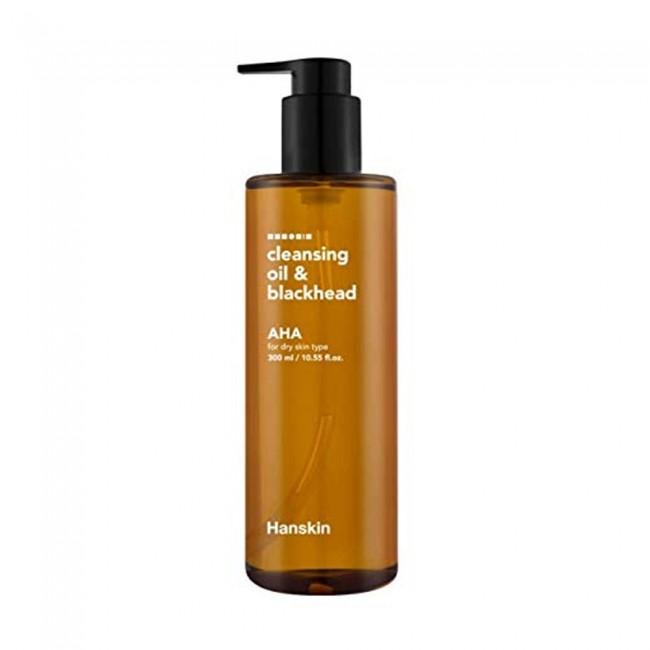 Hanskin Очищающее масло 300мл (AHA/BHA/PHA), Kbeauty, корейская косметика, образец