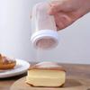 Ручная пластиковая ручная сито для муки с крышкой, сетчатый шейкер для сахара, дозатор муки с крышкой, инструмент для домашней выпечки, кухонный инструмент