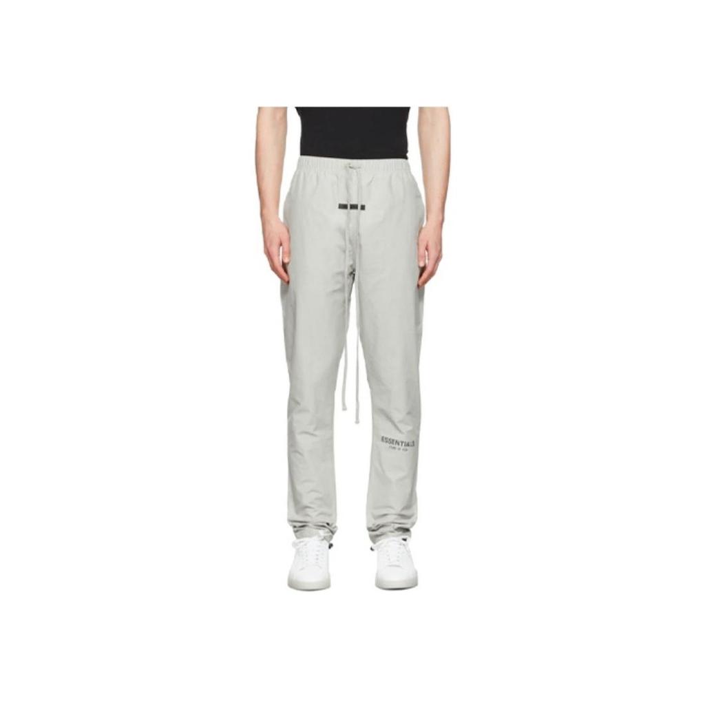 Fear of God Essentials FW21 Track Lounge Pants Men Bottoms Green Concrete FOG-FW21-118