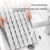 Hydrophobic Floor Mat TPE Easy Drying Mat Collapsible Anti-Slip Mat  Toilet