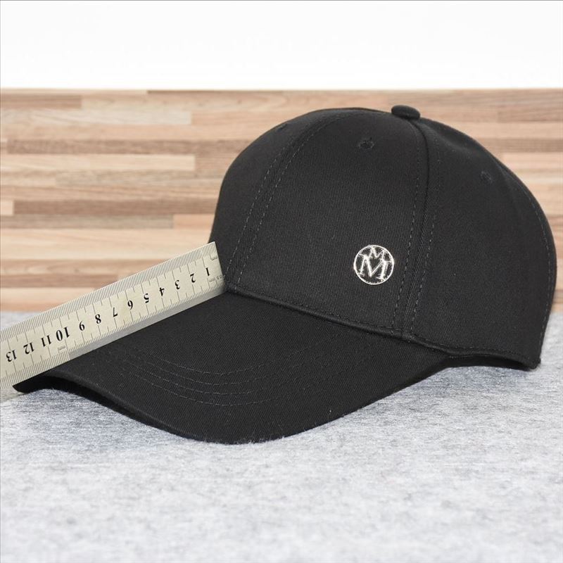 lengthened brim double M standard baseball cap cm lengthened and widened cap casual outing couple millinery shopping tide