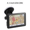 Новый 5-дюймовый HD Автомобильный GPS-навигатор USB Автомобильное зарядное устройство Карта Европы США Канады Удобный FM-передатчик Навигатор GPS-устройство Автомобильные аксессуары