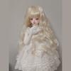 Парик для кук 1/3 1/4 1/6 для кукол BJD 60/45/30 см, длинные кудрявые волосы с челкой, игрушки для девочек, игра в переодевание, кукольные аксессуары для дома, кукла в комплект не входит