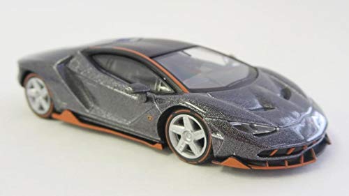 Bunka Original 1/64 Scale Miniature Car Series Lamborghini Centenario Black/Orange Finished Product